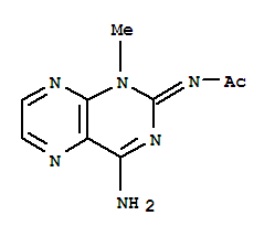 Acetamide, n-(4-amino-1-methyl-2(1h)-pteridinylidene)-(9ci)Structure,794553-05-2Structure Acetamide, n-(4-amino-1-methyl-2(1h)-pteridinylidene)-(9ci) Structure,794553-05-2Structure