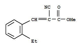 2-Propenoicacid,2-cyano-3-(2-ethylphenyl)-,methylester(9ci)Structure,796048-22-1Structure 2-Propenoicacid,2-cyano-3-(2-ethylphenyl)-,methylester(9ci) Structure,796048-22-1Structure
