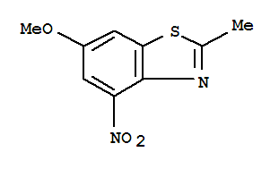 Benzothiazole, 6-methoxy-2-methyl-4-nitro-(4ci)Structure,796073-49-9Structure Benzothiazole, 6-methoxy-2-methyl-4-nitro-(4ci) Structure,796073-49-9Structure