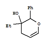 (9ci)-3-乙基-3,4-二氫-2-苯基-2H-吡喃-3-醇結構式_796076-93-2結構式