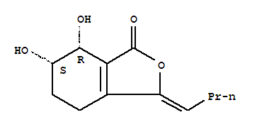 (9ci)-3-丁基-4,5,6,7-四氫-6,7-二羥基-1(3H)-異苯并呋喃酮結(jié)構(gòu)式_796865-76-4結(jié)構(gòu)式