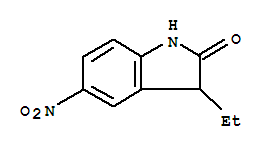 (9ci)-3-乙基-1,3-二氫-5-硝基-2H-吲哚-2-酮結(jié)構(gòu)式_797051-97-9結(jié)構(gòu)式
