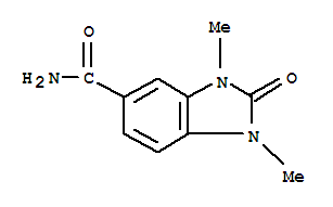 1H-benzimidazole-5-carboxamide,2,3-dihydro-1,3-dimethyl-2-oxo-(9ci)Structure,797770-01-5Structure 1H-benzimidazole-5-carboxamide,2,3-dihydro-1,3-dimethyl-2-oxo-(9ci) Structure,797770-01-5Structure