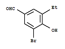 Benzaldehyde, 3-bromo-5-ethyl-4-hydroxy-(9ci)Structure,797784-43-1Structure Benzaldehyde, 3-bromo-5-ethyl-4-hydroxy-(9ci) Structure,797784-43-1Structure