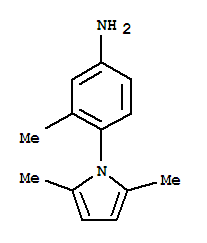 4-(2,5-Dimethyl-pyrrol-1-yl)-3-methyl-phenylamineStructure,797806-96-3Structure 4-(2,5-Dimethyl-pyrrol-1-yl)-3-methyl-phenylamine Structure,797806-96-3Structure