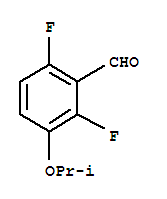 Benzaldehyde, 2,6-difluoro-3-(1-methylethoxy)-(9ci)Structure,798564-92-8Structure Benzaldehyde, 2,6-difluoro-3-(1-methylethoxy)-(9ci) Structure,798564-92-8Structure