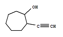 Cycloheptanol, 2-ethynyl-(9ci)Structure,79894-69-2Structure Cycloheptanol, 2-ethynyl-(9ci) Structure,79894-69-2Structure