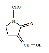 1-Pyrrolidinecarboxaldehyde, 3-(hydroxymethylene)-2-oxo-(9ci)Structure,79961-90-3Structure 1-Pyrrolidinecarboxaldehyde, 3-(hydroxymethylene)-2-oxo-(9ci) Structure,79961-90-3Structure