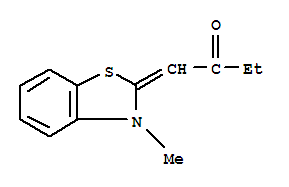2-Butanone,1-(3-methyl-2(3h)-benzothiazolylidene)-(4ci)Structure,800377-16-6Structure 2-Butanone,1-(3-methyl-2(3h)-benzothiazolylidene)-(4ci) Structure,800377-16-6Structure