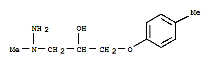 2-Propanol,1-(1-methylhydrazino)-3-(4-methylphenoxy)-(9ci)Structure,800378-69-2Structure 2-Propanol,1-(1-methylhydrazino)-3-(4-methylphenoxy)-(9ci) Structure,800378-69-2Structure