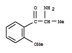 1-Propanone, 2-amino-1-(2-methoxyphenyl)-Structure,80096-47-5Structure 1-Propanone, 2-amino-1-(2-methoxyphenyl)- Structure,80096-47-5Structure