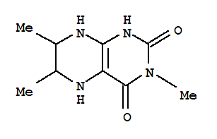 Lumazine, 5,6,7,8-tetrahydro-3,6,7-trimethyl-(8ci)Structure,801214-38-0Structure Lumazine, 5,6,7,8-tetrahydro-3,6,7-trimethyl-(8ci) Structure,801214-38-0Structure