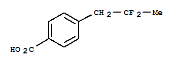 Benzoic acid, 4-(2,2-difluoropropyl)-(9ci)Structure,801303-54-8Structure Benzoic acid, 4-(2,2-difluoropropyl)-(9ci) Structure,801303-54-8Structure