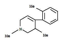 Pyridine, 1,2,3,6-tetrahydro-1,3-dimethyl-4-o-tolyl-(8ci)Structure,802028-39-3Structure Pyridine, 1,2,3,6-tetrahydro-1,3-dimethyl-4-o-tolyl-(8ci) Structure,802028-39-3Structure