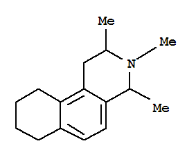 (8ci)-1,2,3,4,7,8,9,10-八氫-2,3,4-三甲基-苯[f]異喹啉結(jié)構(gòu)式_802259-75-2結(jié)構(gòu)式