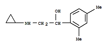 (8ci)-alpha-[(環(huán)丙基氨基)甲基]-2,4-二甲基-芐醇結(jié)構(gòu)式_802264-91-1結(jié)構(gòu)式