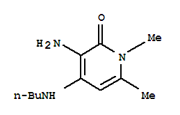 2(1H)-pyridone,3-amino-4-(butylamino)-1,6-dimethyl-(8ci)Structure,802266-69-9Structure 2(1H)-pyridone,3-amino-4-(butylamino)-1,6-dimethyl-(8ci) Structure,802266-69-9Structure
