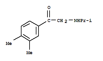 Acetophenone, 2-(isopropylamino)-3,4-dimethyl-(8ci)Structure,802302-53-0Structure Acetophenone, 2-(isopropylamino)-3,4-dimethyl-(8ci) Structure,802302-53-0Structure