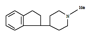 Piperidine, 4-(1-indanyl)-1-methyl-(8ci)Structure,802315-94-2Structure Piperidine, 4-(1-indanyl)-1-methyl-(8ci) Structure,802315-94-2Structure