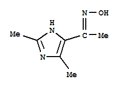 (1E)-1-(2,5-dimethyl-1h-imidazol-4-yl)-n-hydroxyethanimineStructure,802319-38-6Structure (1E)-1-(2,5-dimethyl-1h-imidazol-4-yl)-n-hydroxyethanimine Structure,802319-38-6Structure