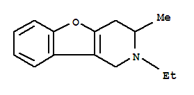 Benzofuro[3,2-c]pyridine, 2-ethyl-1,2,3,4-tetrahydro-3-methyl-(8ci) Structure,802323-44-0Structure