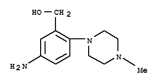 Benzenemethanol, 5-amino-2-(4-methyl-1-piperazinyl)-(9ci)Structure,802541-81-7Structure Benzenemethanol, 5-amino-2-(4-methyl-1-piperazinyl)-(9ci) Structure,802541-81-7Structure