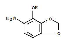 (8ci)-6-氨基-2,3-(亞甲基二氧基)-苯酚結構式_802561-50-8結構式