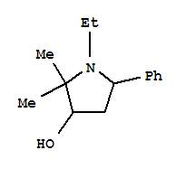3-Pyrrolidinol,1-ethyl-2,2-dimethyl-5-phenyl-(8ci)Structure,802845-66-5Structure 3-Pyrrolidinol,1-ethyl-2,2-dimethyl-5-phenyl-(8ci) Structure,802845-66-5Structure