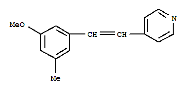 Pyridine, 4-(3-methoxy-5-methylstyryl)-(8ci)Structure,803628-67-3Structure Pyridine, 4-(3-methoxy-5-methylstyryl)-(8ci) Structure,803628-67-3Structure