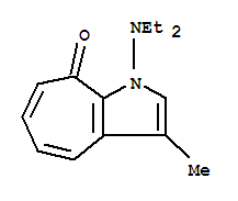 Cyclohepta[b]pyrrol-8(1h)-one, 1-(diethylamino)-3-methyl-(9ci) Structure,803638-11-1Structure