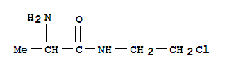 2-氨基-N-(2-氯乙基)-丙酰胺結(jié)構(gòu)式_804426-88-8結(jié)構(gòu)式