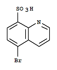 8-Quinolinesulfonic acid, 5-bromo-Structure,804430-48-6Structure 8-Quinolinesulfonic acid, 5-bromo- Structure,804430-48-6Structure