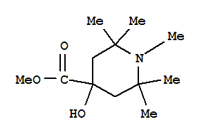 (9ci)-4-羥基-1,2,2,6,6-五甲基-4-哌啶羧酸甲酯結(jié)構(gòu)式_804431-48-9結(jié)構(gòu)式