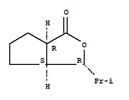 1H-cyclopenta[c]furan-1-one,hexahydro-3-(1-methylethyl)-,(3r,3as,6ar)-rel-(9ci) Structure,804566-56-1Structure