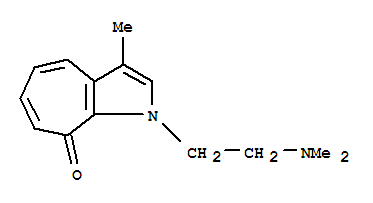 Cyclohepta[b]pyrrol-8(1h)-one, 1-[2-(dimethylamino)ethyl]-3-methyl-(9ci) Structure,805185-61-9Structure