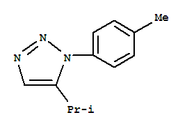 1H-1,2,3-triazole,5-(1-methylethyl)-1-(4-methylphenyl)-(9ci)Structure,805315-46-2Structure 1H-1,2,3-triazole,5-(1-methylethyl)-1-(4-methylphenyl)-(9ci) Structure,805315-46-2Structure