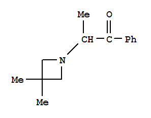 1-Propanone,2-(3,3-dimethyl-1-azetidinyl)-1-phenyl-(9ci)Structure,805945-20-4Structure 1-Propanone,2-(3,3-dimethyl-1-azetidinyl)-1-phenyl-(9ci) Structure,805945-20-4Structure