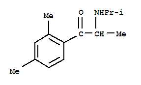 1-Propanone,1-(2,4-dimethylphenyl)-2-[(1-methylethyl)amino]-(9ci) Structure,805945-90-8Structure