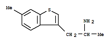 Benzo[b]thiophene-3-ethanamine, alpha,6-dimethyl-(9ci) Structure,805956-79-0Structure