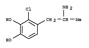 1,2-Benzenediol, 4-(2-aminopropyl)-3-chloro-(9ci)Structure,806596-38-3Structure 1,2-Benzenediol, 4-(2-aminopropyl)-3-chloro-(9ci) Structure,806596-38-3Structure