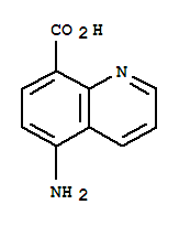 8-Quinolinecarboxylicacid,5-amino-(9ci)Structure,80690-06-8Structure 8-Quinolinecarboxylicacid,5-amino-(9ci) Structure,80690-06-8Structure