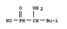 p-(1-氨基-3-甲基丁基)-次膦酸結構式_80744-65-6結構式