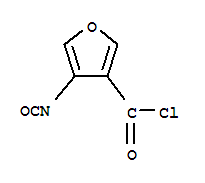 3-Furancarbonyl chloride, 4-isocyanato-(9ci)Structure,80761-37-1Structure 3-Furancarbonyl chloride, 4-isocyanato-(9ci) Structure,80761-37-1Structure