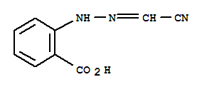Benzoic acid, 2-[(cyanomethylene)hydrazino]-(9ci) Structure,80773-37-1Structure