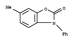 2(3H)-benzoxazolone,6-methyl-3-phenyl-(9ci)Structure,808114-07-0Structure 2(3H)-benzoxazolone,6-methyl-3-phenyl-(9ci) Structure,808114-07-0Structure