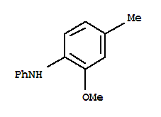 Benzenamine,2-methoxy-4-methyl-n-phenyl-(9ci)Structure,808114-08-1Structure Benzenamine,2-methoxy-4-methyl-n-phenyl-(9ci) Structure,808114-08-1Structure