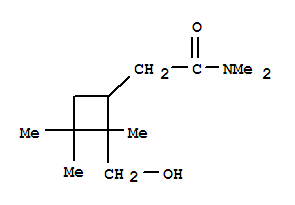 Cyclobutaneacetamide, 2-(hydroxymethyl)-n,n,2,3,3-pentamethyl-(9ci) Structure,809237-44-3Structure