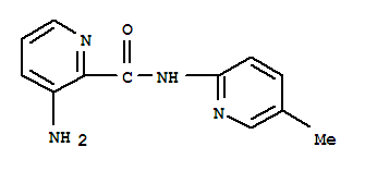 2-Pyridinecarboxamide,3-amino-n-(5-methyl-2-pyridinyl)-(9ci)Structure,809288-71-9Structure 2-Pyridinecarboxamide,3-amino-n-(5-methyl-2-pyridinyl)-(9ci) Structure,809288-71-9Structure