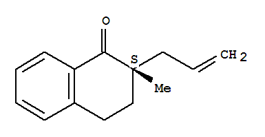 (2s)-(9ci)-3,4-二氫-2-甲基-2-(2-丙烯基)-1(2H)-萘酮結(jié)構(gòu)式_812639-15-9結(jié)構(gòu)式
