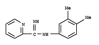 2-Pyridinecarboximidamide,n-(3,4-dimethylphenyl)-(9ci)Structure,812692-64-1Structure 2-Pyridinecarboximidamide,n-(3,4-dimethylphenyl)-(9ci) Structure,812692-64-1Structure